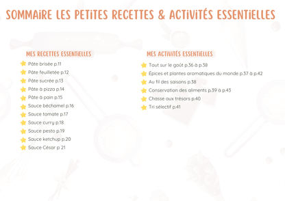 Pack recettes hiver + essentielles